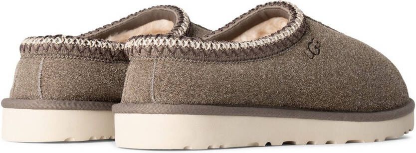 UGG Pantoffels Tasman Shaggy Suede flats mules instap pantoffels