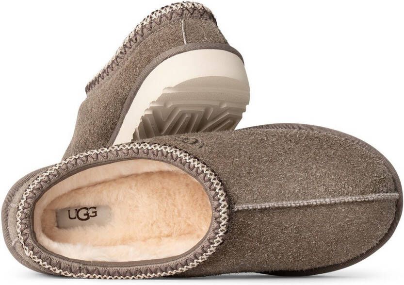 UGG Pantoffels Tasman Shaggy Suede flats mules instap pantoffels