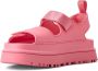 UGG Plateausandalen Goldenglow zomerschoen strandschoen plateausandaal met klittenbandsluitingen - Thumbnail 5