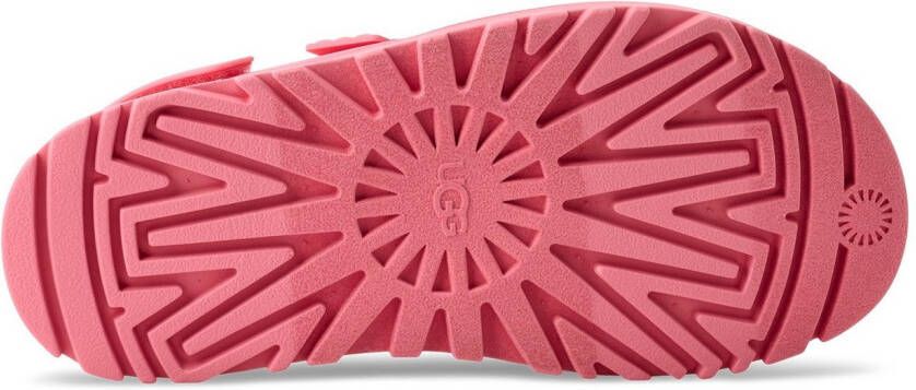 UGG Plateausandalen Goldenglow zomerschoen strandschoen plateausandaal met klittenbandsluitingen