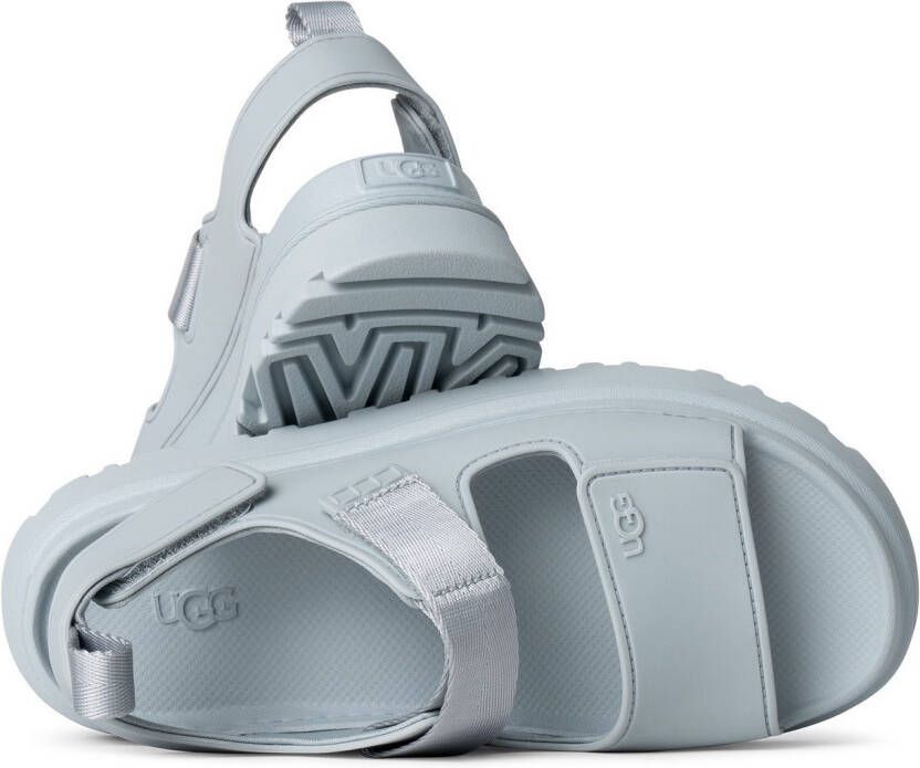 UGG Plateausandalen Goldenglow zomerschoen strandschoen plateausandaal met klittenbandsluitingen