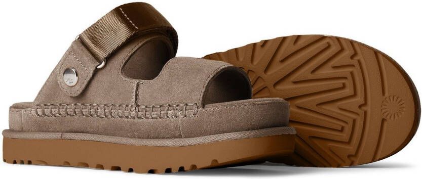 UGG Plateausandalen GOLDENSTAR GLIDE klompen muiltjes zomerschoen met zachte voetbed
