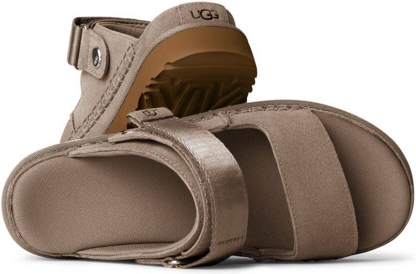 UGG Plateausandalen GOLDENSTAR GLIDE klompen muiltjes zomerschoen met zachte voetbed