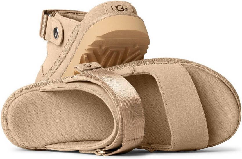 UGG Plateausandalen GOLDENSTAR GLIDE klompen muiltjes zomerschoen met zachte voetbed