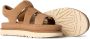 UGG Plateausandalen GOLDENSTAR STRAP plateausandaal flat met zacht voetbed - Thumbnail 7
