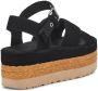 Ugg Sneakers Sandalen Aubry mit Nieten & Plateau-Sohle 48104597 in zwart - Thumbnail 3