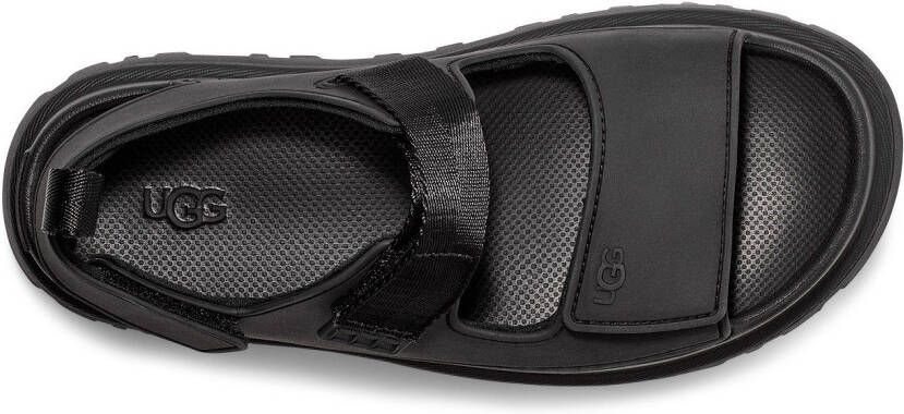 UGG Plateausandalen Goldenglow zomerschoen strandschoen plateausandaal met klittenbandsluitingen