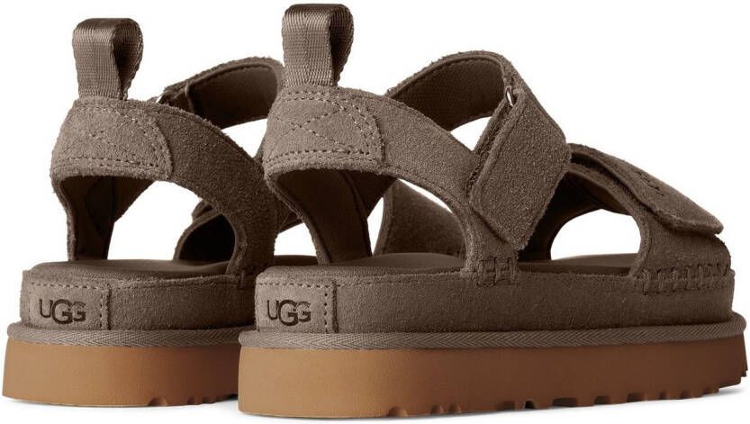 UGG Plateausandalen W GOLDENSTAR plateausandaal sandaal met klittenbandsluiting