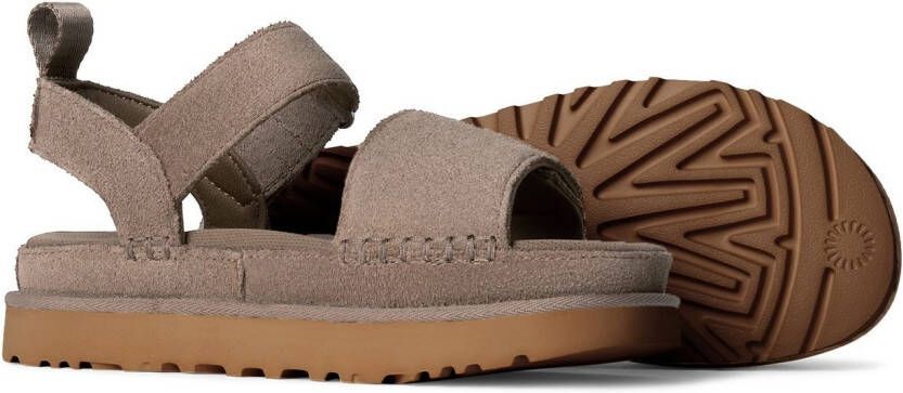 UGG Plateausandalen W GOLDENSTAR plateausandaal sandaal met klittenbandsluiting