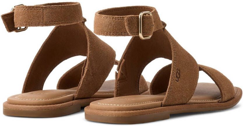 UGG Sandalen Delray flats riemchensandalen met voetbed memory foam