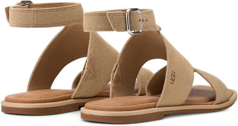 UGG Sandalen Delray flats riemchensandalen met voetbed memory foam