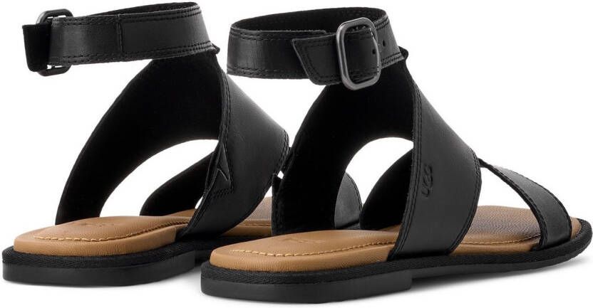 UGG Sandalen Delray flats riemchensandalen met voetbed van memory foam