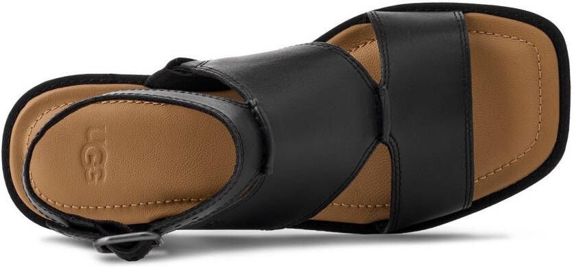 UGG Sandalen Delray flats riemchensandalen met voetbed van memory foam