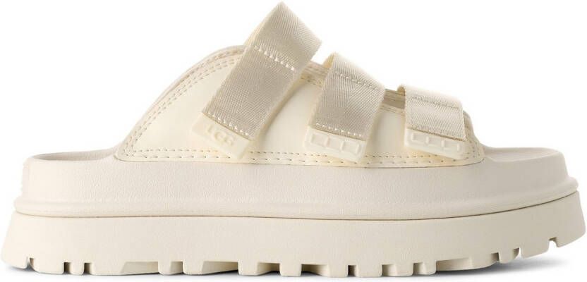 UGG Slippers GOLDENGLOW SLIDE plateauschoen sandaal flats met voetbed