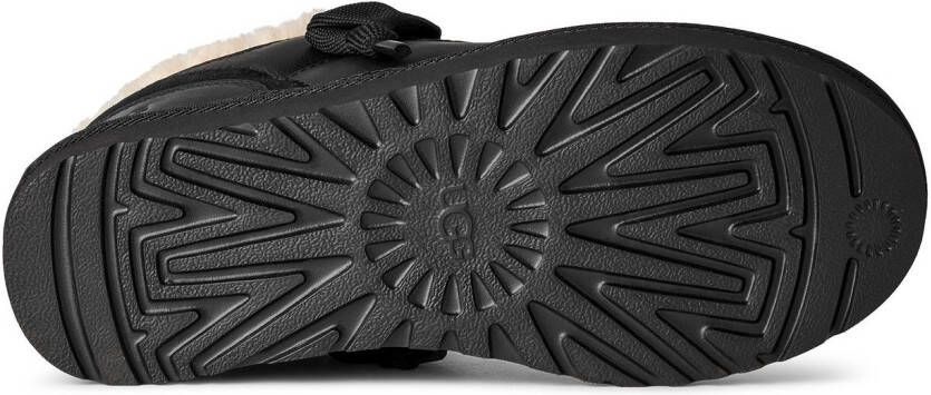 UGG Sneakers LOWMEL LTHR Midcut sneaker veterschoen met aantreklus