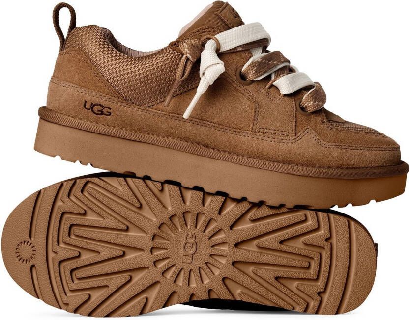 UGG Sneakers LO LOWMEL Plateausneaker veterschoen met EVA-voetbed