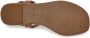 UGG MADEENA W Volwassenen Platte sandalen Kleur: Cognac - Thumbnail 6