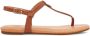 UGG MADEENA W Volwassenen Platte sandalen Kleur: Cognac - Thumbnail 7