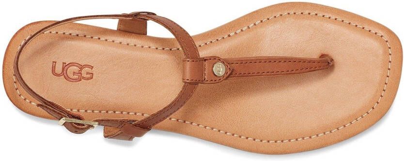 UGG Teenslippers Madeena met gespriempjes te verstellen