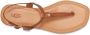 UGG MADEENA W Volwassenen Platte sandalen Kleur: Cognac - Thumbnail 8