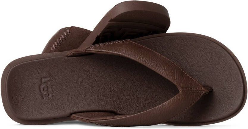UGG Teenslippers Seaside II Flip pool slides sandaal flats met zacht voetbed