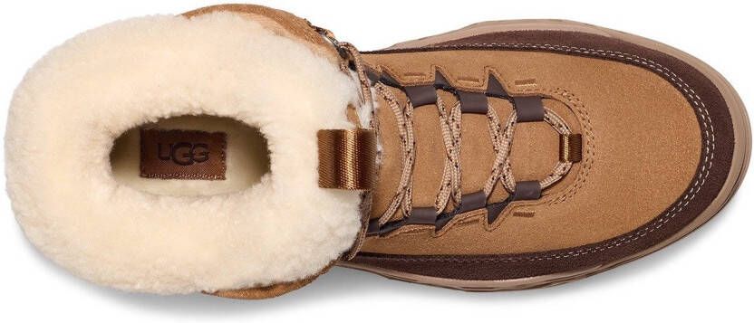 UGG Winterlaarzen TERRE TRAIL COZY LACE veterschoenen trekkinglaarzen met gepolsterde schacht
