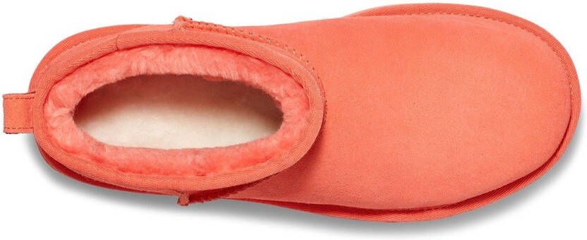 UGG Winterlaarzen Classic Ultra Mini Platform plateau-boot trend instapschoen met plateauzool