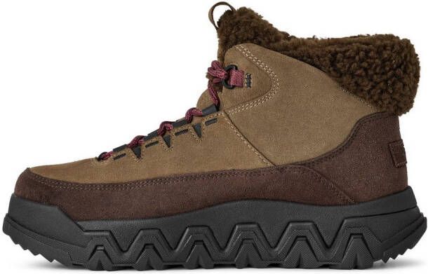 UGG Winterlaarzen TERRE TRAIL COZY LACE Plateaboots winterlaarzen met gevoerde schacht