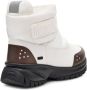 UGG Enkellaarsjes Dames Laarzen Damesschoenen Canvas Yose Puff Wit - Thumbnail 4