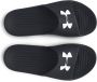 Under Armour Core PTH Slides 3021286-001 Mannen Zwart Slippers - Thumbnail 4