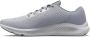 Under Armour Charged Pursuit 3 Hardloopschoenen Halo Gray Mod Gray Black Dames - Thumbnail 3