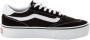 Vans Brooklyn LS Platform SUEDE CANVAS Dames Sneakers BLACK WHITE - Thumbnail 4