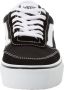Vans Brooklyn LS Platform SUEDE CANVAS Dames Sneakers BLACK WHITE - Thumbnail 7