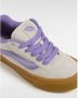 Vans Beige en Lila Canvas en Leren Sneaker Unisex - Thumbnail 4