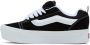 Vans Knu Stack Sneakers Leren Sneaker Dames Zwart - Thumbnail 13