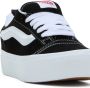 Vans Knu Stack Sneakers Leren Sneaker Dames Zwart - Thumbnail 15