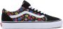 Vans Casual Zwarte Textiel Sneakers met 3cm Rubberen Zool Black Dames - Thumbnail 3