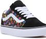 Vans Casual Zwarte Textiel Sneakers met 3cm Rubberen Zool Black Dames - Thumbnail 6