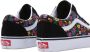 Vans Casual Zwarte Textiel Sneakers met 3cm Rubberen Zool Black Dames - Thumbnail 7