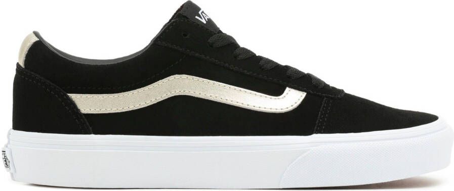 Vans Dames Wm Ward Suede Metalic Black Gold ZWART - Foto 3