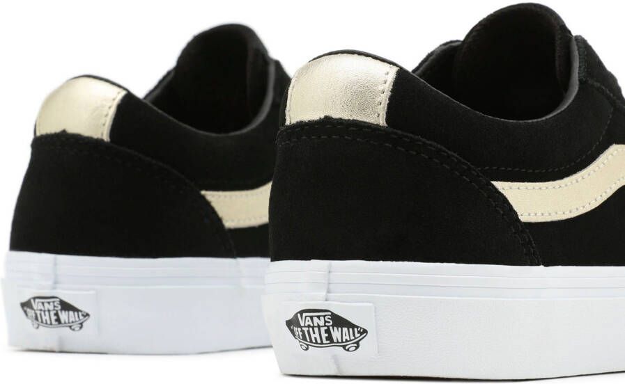 Vans Dames Wm Ward Suede Metalic Black Gold ZWART - Foto 7