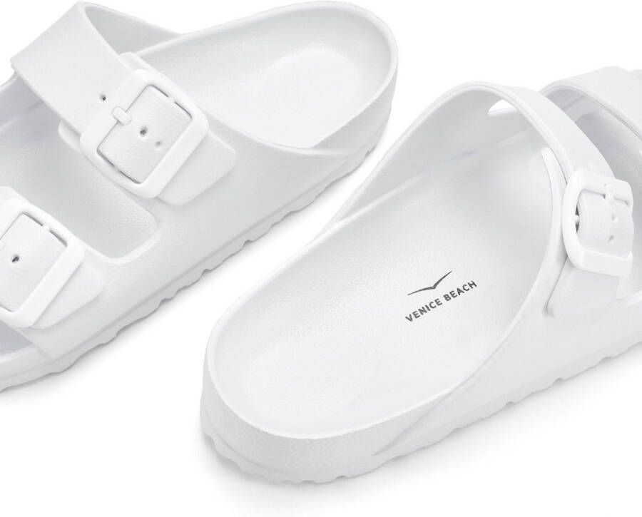 Venice Beach Badslippers Mule sandaal open schoen badslipper badsandaal pantoffel