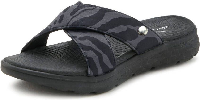 Venice Beach Badslippers Pantolette mule sandaal open schoen badschoen VEGAN