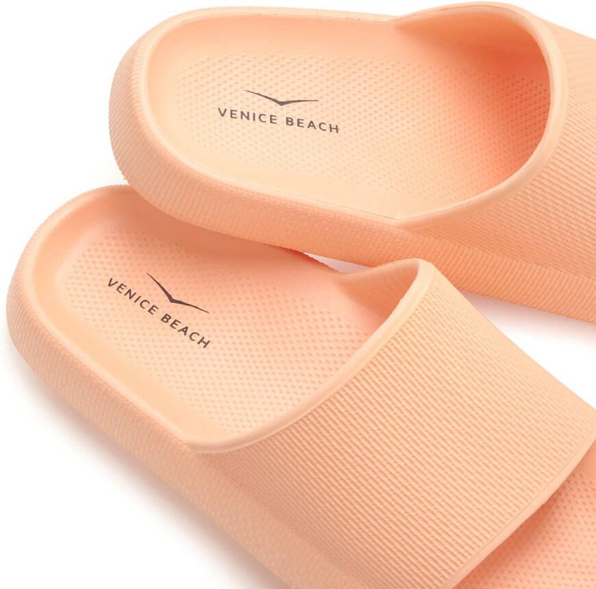 Venice Beach Badslippers Pantolette mule sandaal open schoen badschoen VEGAN