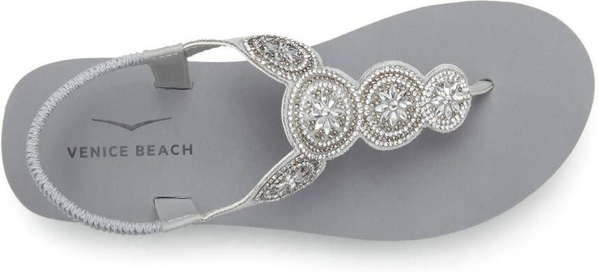 Venice Beach Badslippers Sandaal pantoletten badschoen ultralicht met glinsterdetails VEGAN