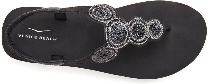 Venice Beach Badslippers Sandaal pantoletten badschoen ultralicht met glinsterdetails VEGAN