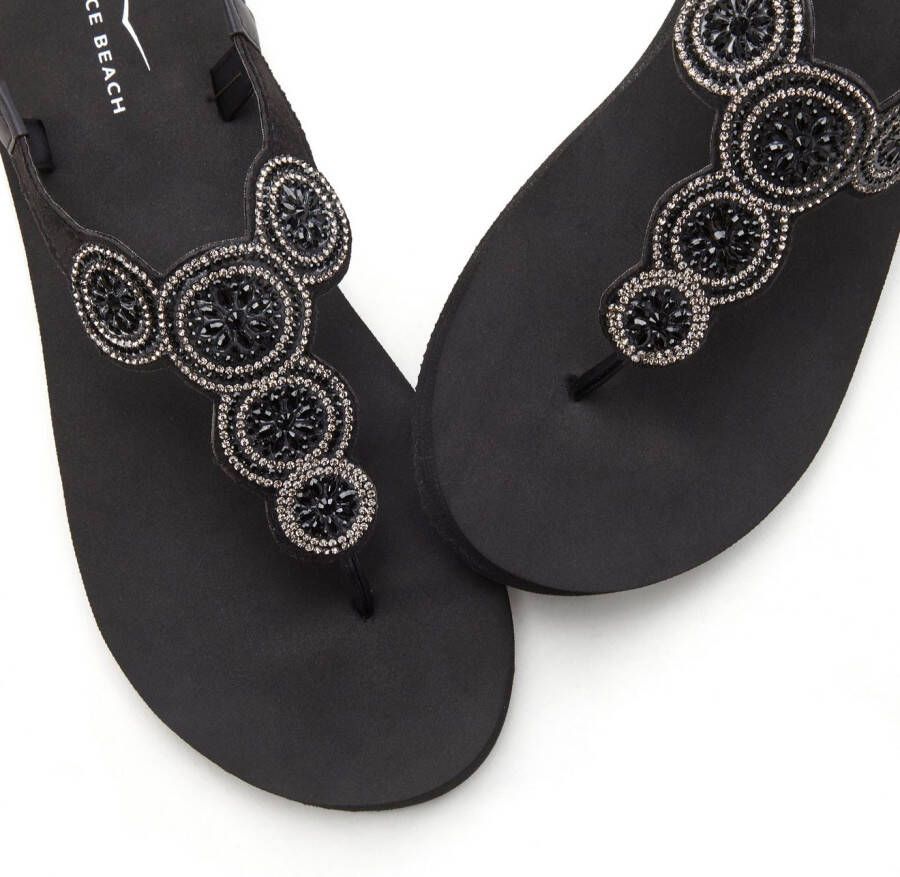 Venice Beach Badslippers Sandaal pantoletten badschoen ultralicht met glinsterdetails VEGAN