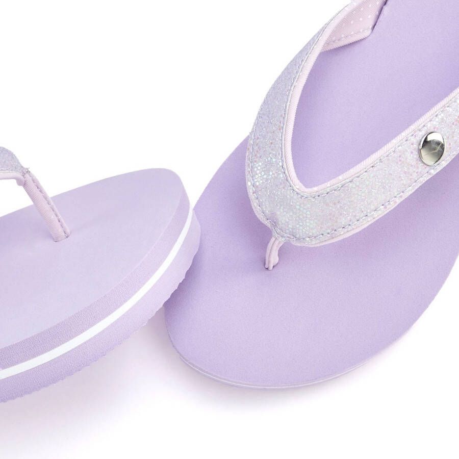 Venice Beach Badslippers Sandaal pantoletten badschoenen ultralicht met glitterband VEGAN