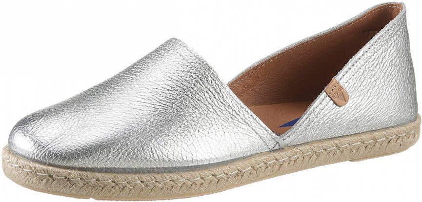 VERBENAS Espadrilles in moderne metallic look