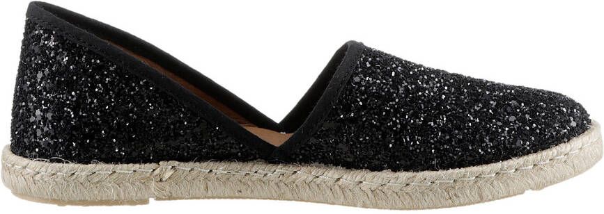 VERBENAS Espadrilles CARMEN GLITTER slipper zomerschoen strandschoen met glitter